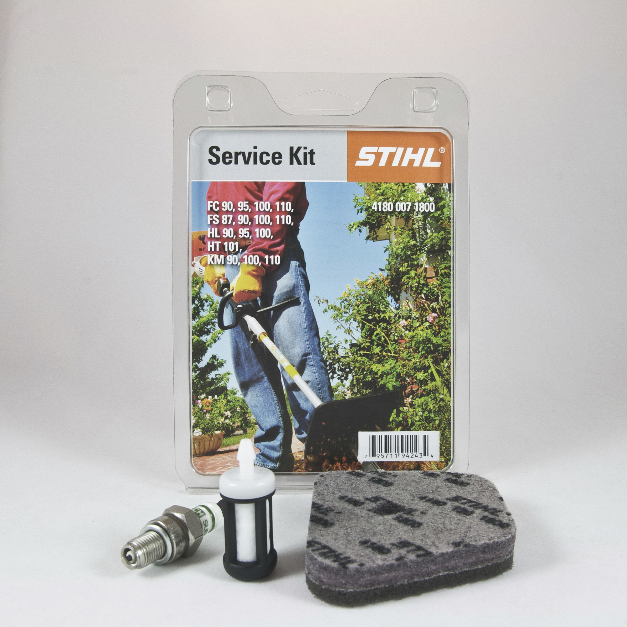STIHL 4180 Trimmer Service Kit, Fits Trimmer Models FS 90, FS 110, KM 90, KM 110 and HT 101